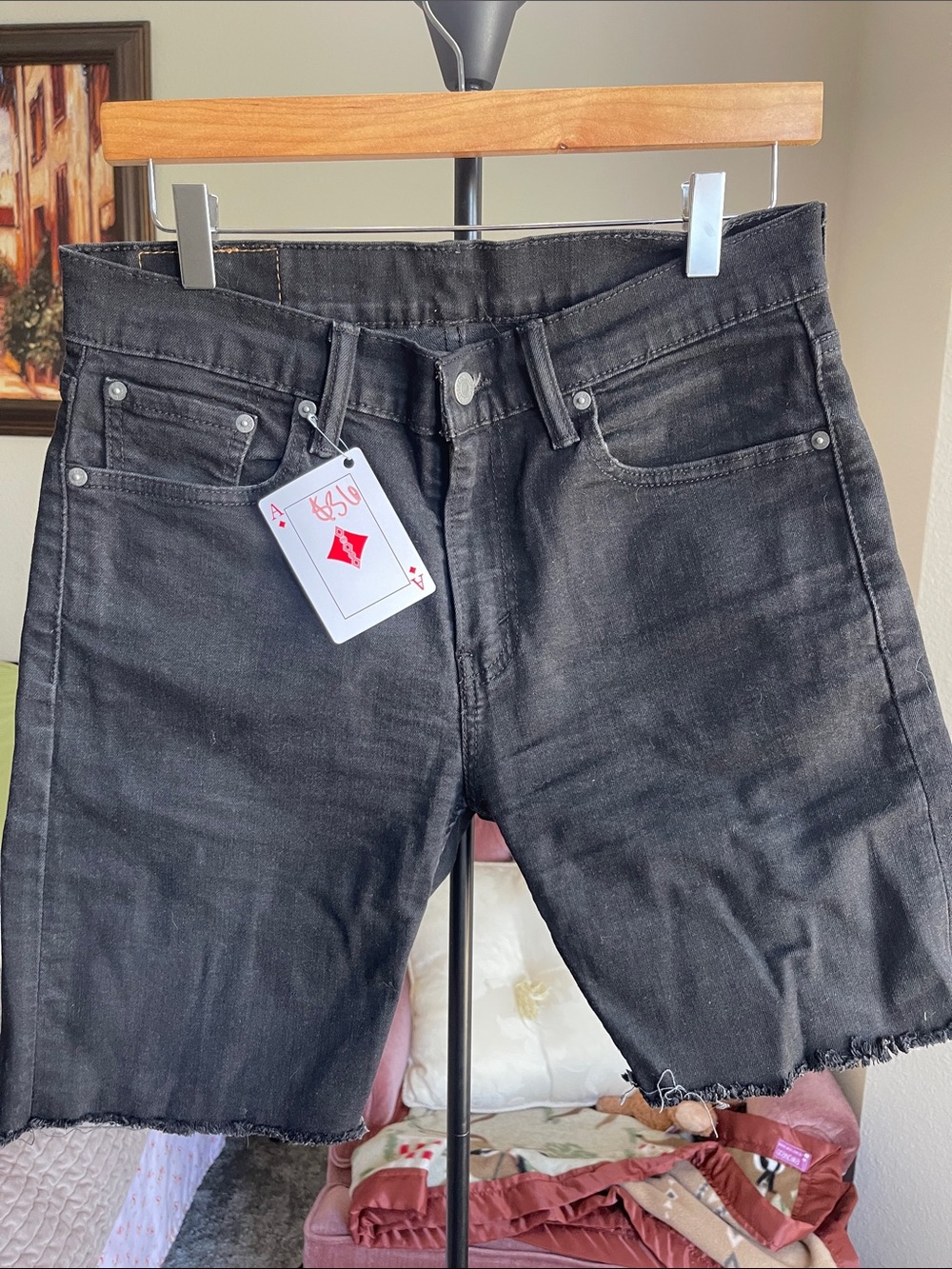 Levi cut off shorts